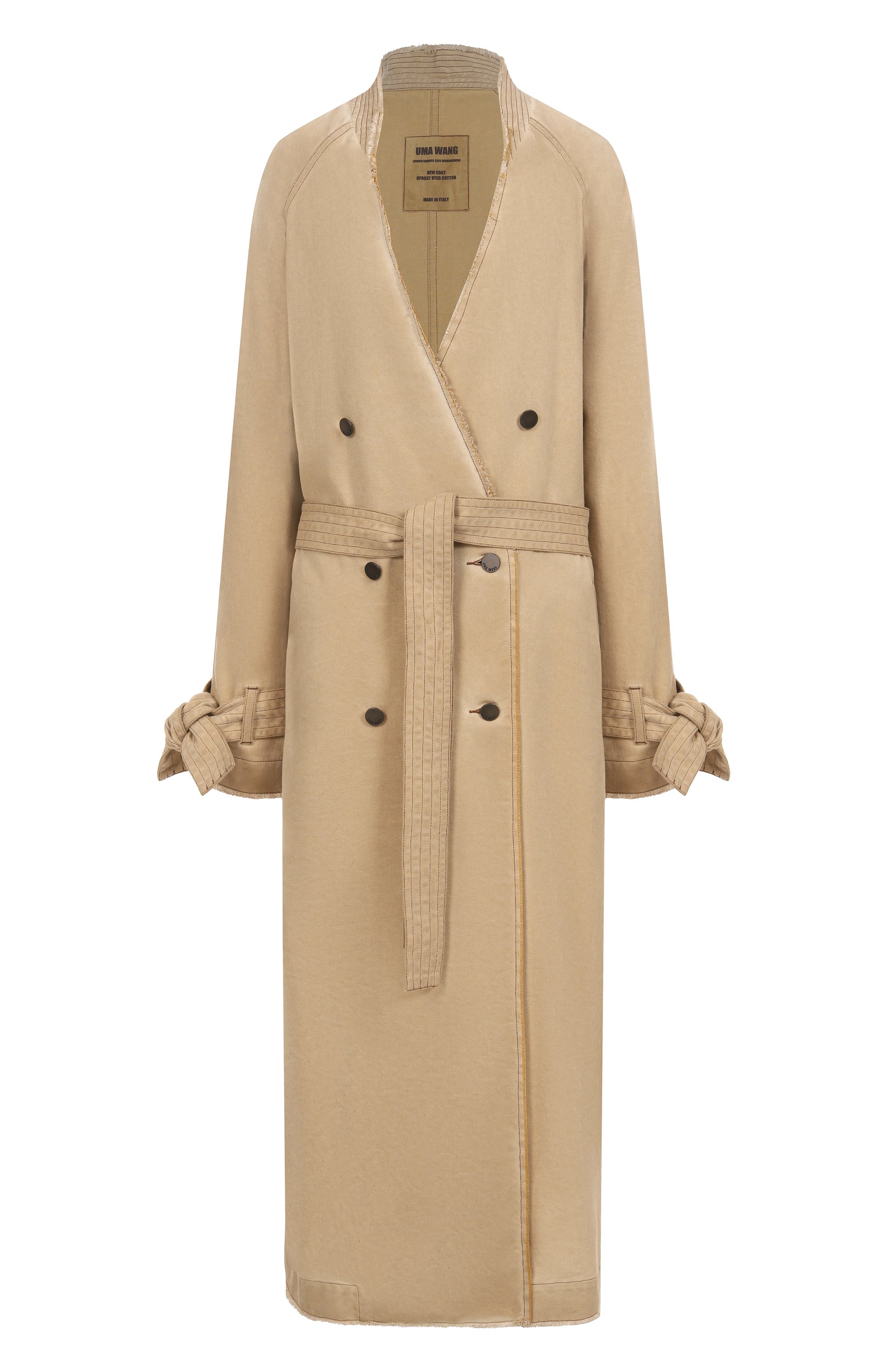 Хлопковое пальто UMA WANG, арт. UP8032, фото 1