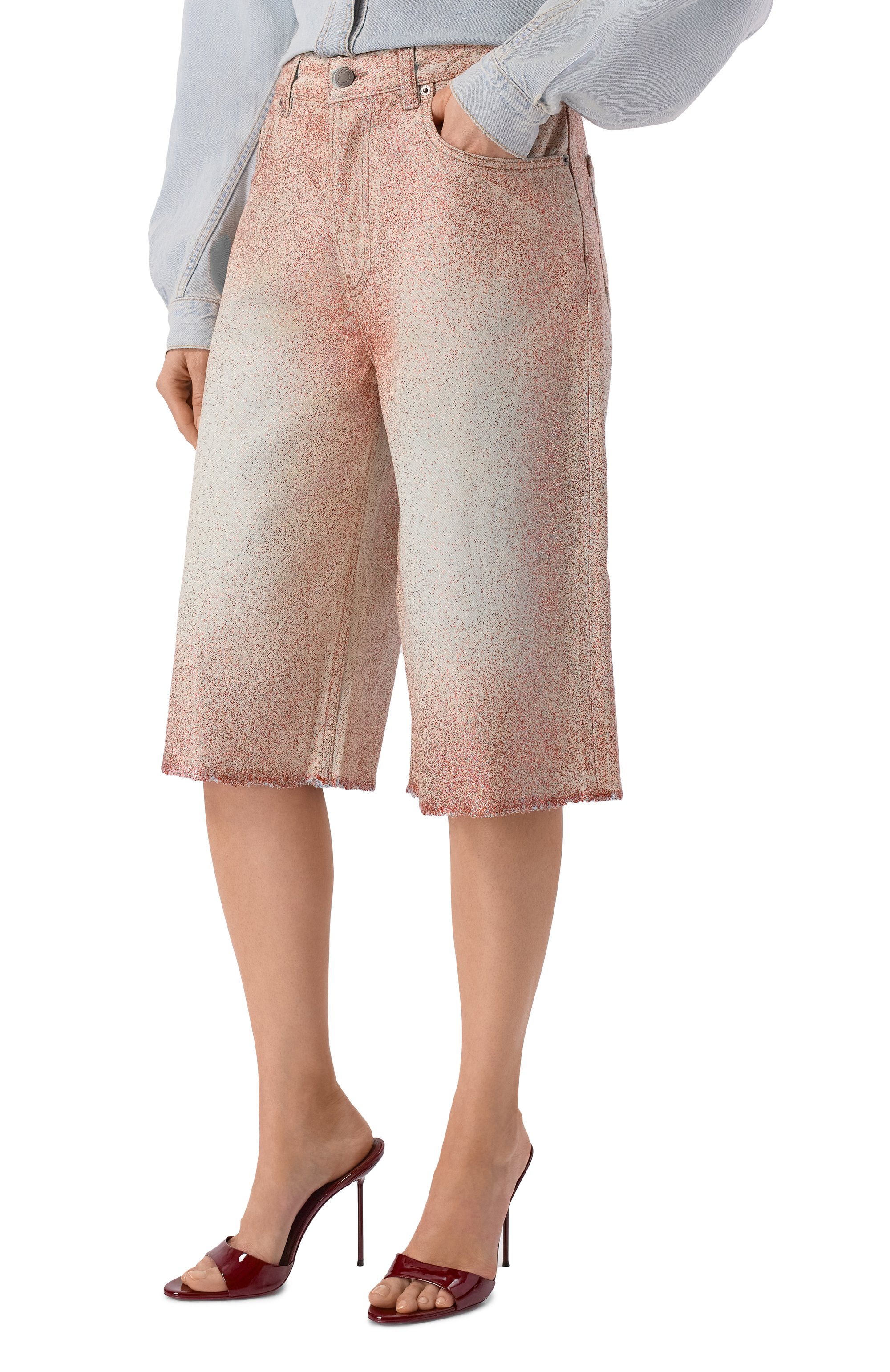 Джинсовые шорты HAIKURE, арт. HEW03350DF144L0918/NEW BECKY GLAM, фото 3