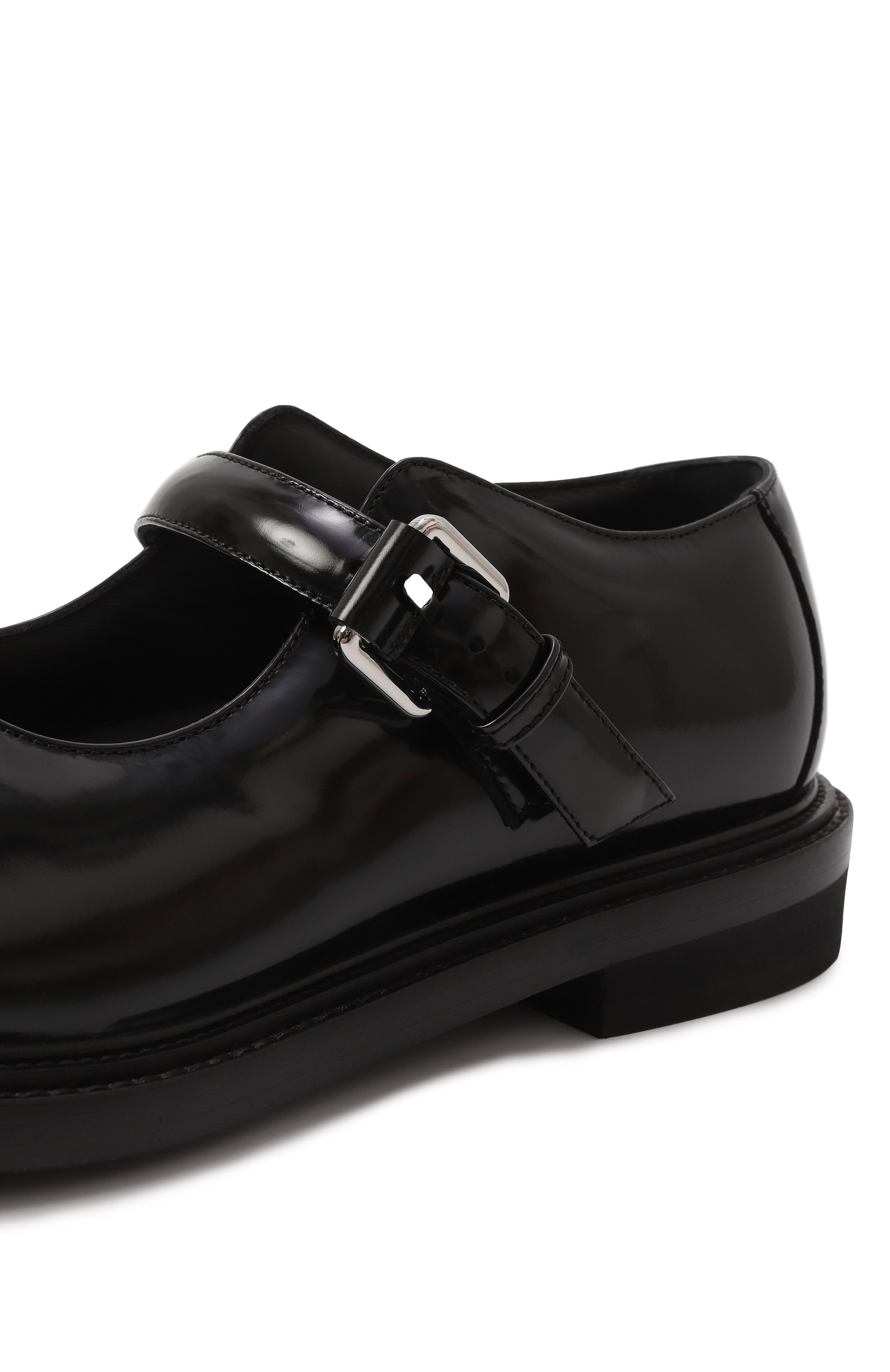 Кожаные ботинки oliver MOSCHINO черного цвета по цене 68450 руб., арт. 10604/GB0, фото 7 Кожаные ботинки oliver MOSCHINO, арт. 10604/GB0, фото 7