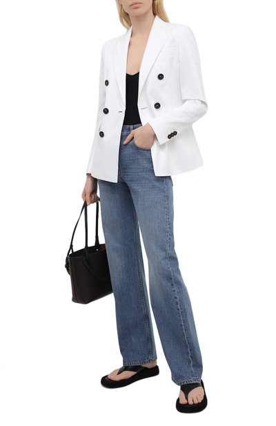 Хлопковый жакет DSQUARED2 белого цвета по цене 164000 руб., арт. S72BN0619/S43920, фото 2 Хлопковый жакет DSQUARED2, арт. S72BN0619/S43920, фото 2