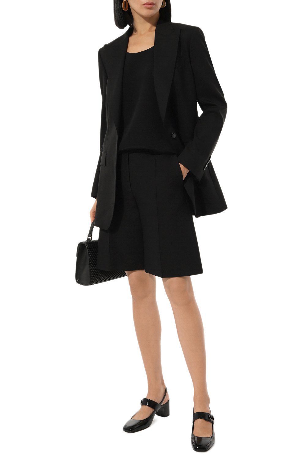 Шорты из шерсти и шелка VALENTINO, арт. 5B3RD0G51CF, фото 2