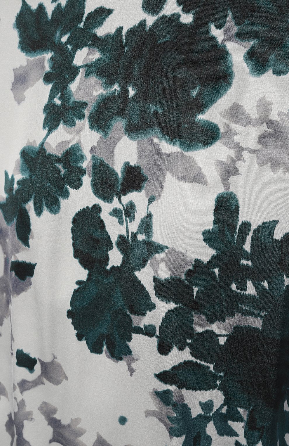 Блузка из вискозы DRIES VAN NOTEN зеленого цвета по цене 77550 руб., арт. 232-010750-7140, фото 5 Блузка из вискозы DRIES VAN NOTEN, арт. 232-010750-7140, фото 5