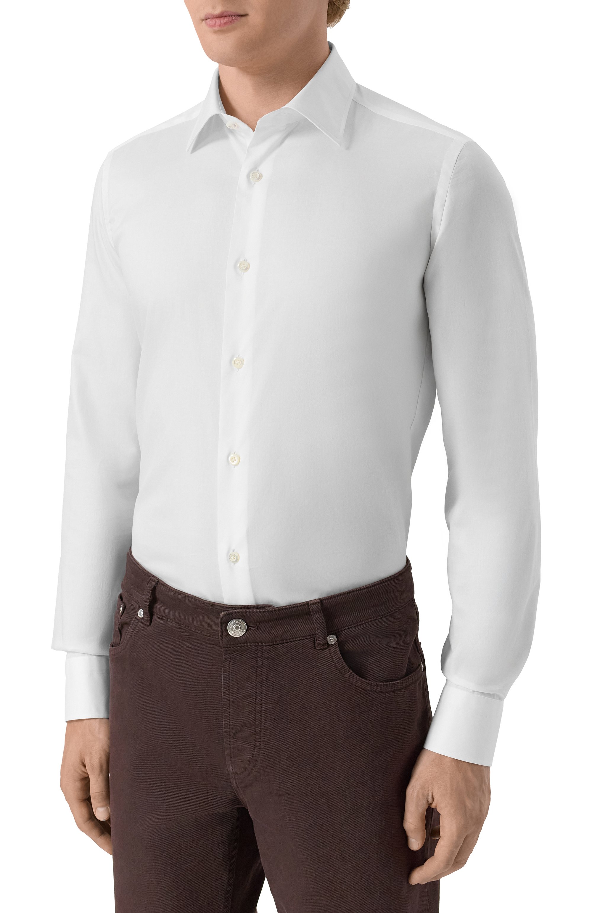 Хлопковая сорочка GIAMPAOLO, арт. 608/TS43215, фото 3