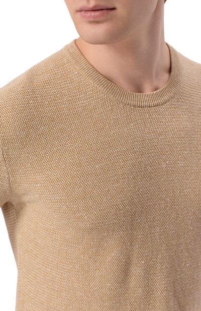 Джемпер изо льна и хлопка DOLCE & GABBANA, арт. GXX03Z/JFMZT, фото 5