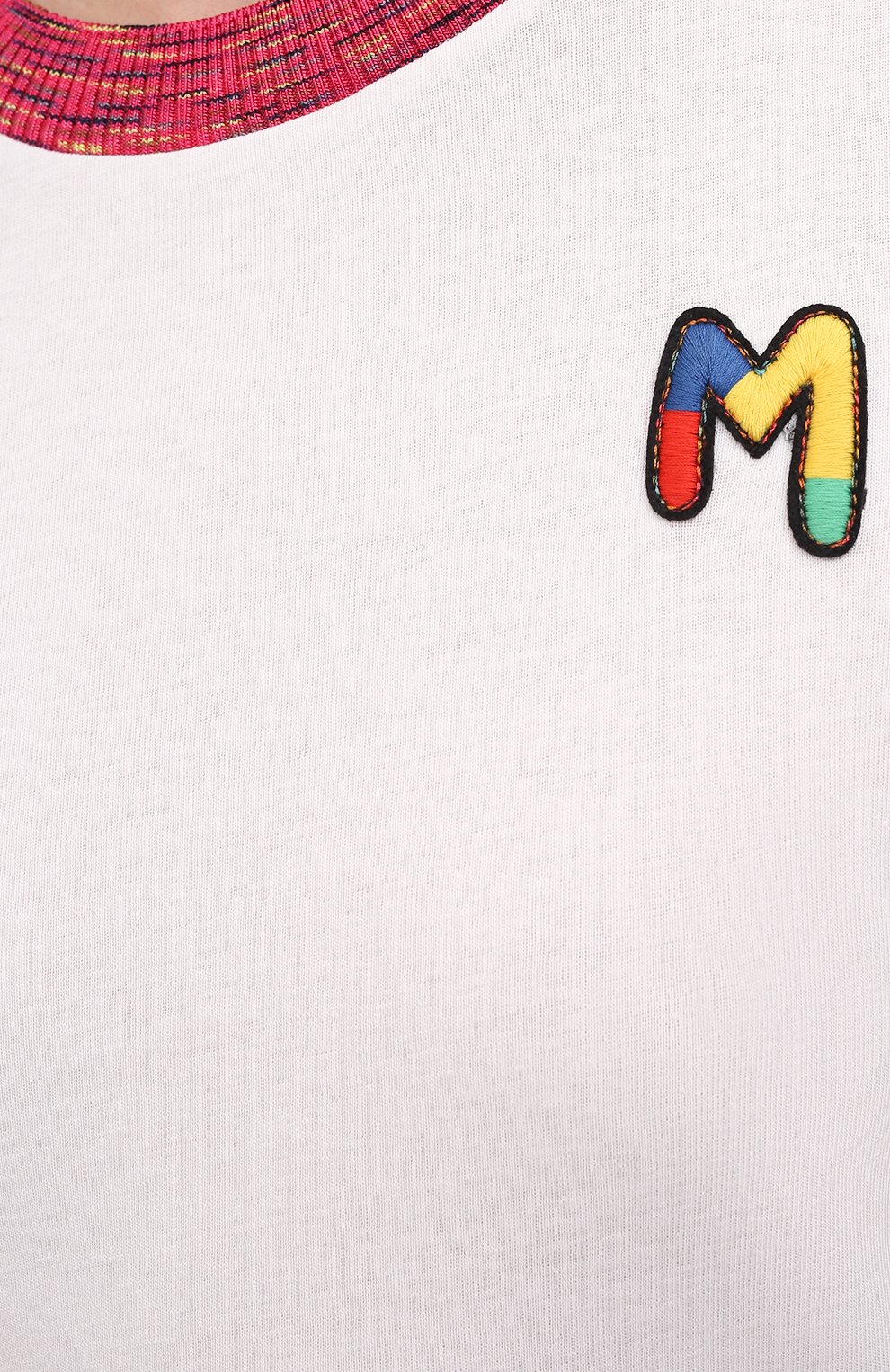 Хлопковая футболка M MISSONI, арт. 2DL00088/2J002U, фото 5