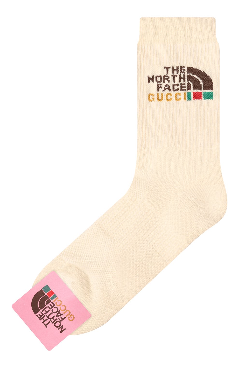 Хлопковые носки the north face x gucci GUCCI, арт. 652043 4G492, фото 1