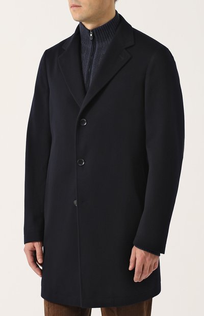 Однобортное пальто из шерсти викуньи LORO PIANA, арт. FAG4533, фото 3