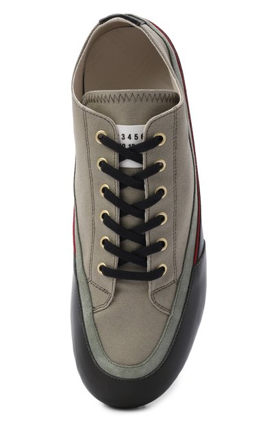 Комбинированные кеды traveler MAISON MARGIELA, арт. S57WS0547/P7794, фото 5
