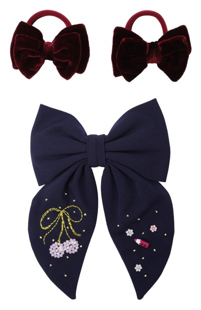 Комплект из трех бантов school PINK.OLIVKA, арт. PO-70559