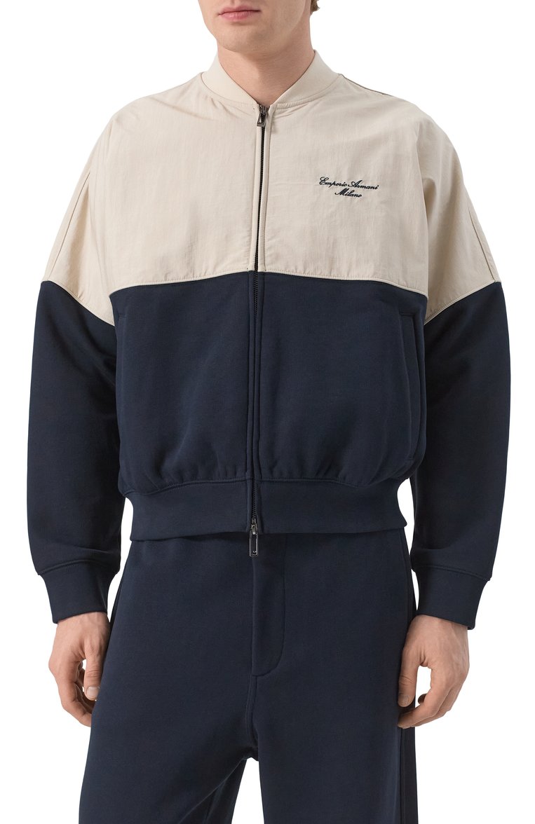 Комбинированная толстовка EMPORIO ARMANI, арт. EM001698/AF13713, фото 1