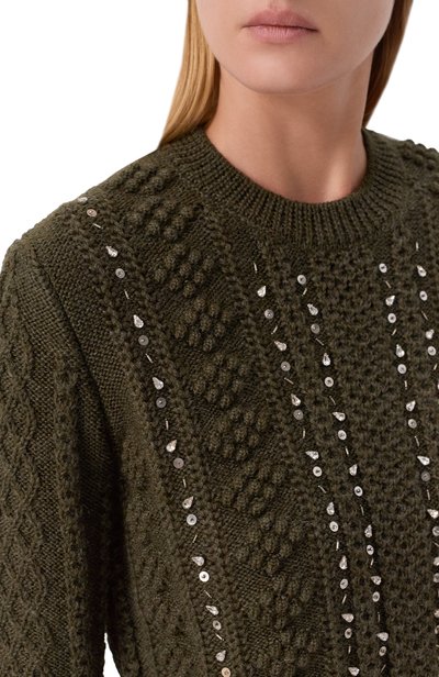 Шерстяной свитер JIL SANDER, арт. J02GP0264/J14864, фото 5