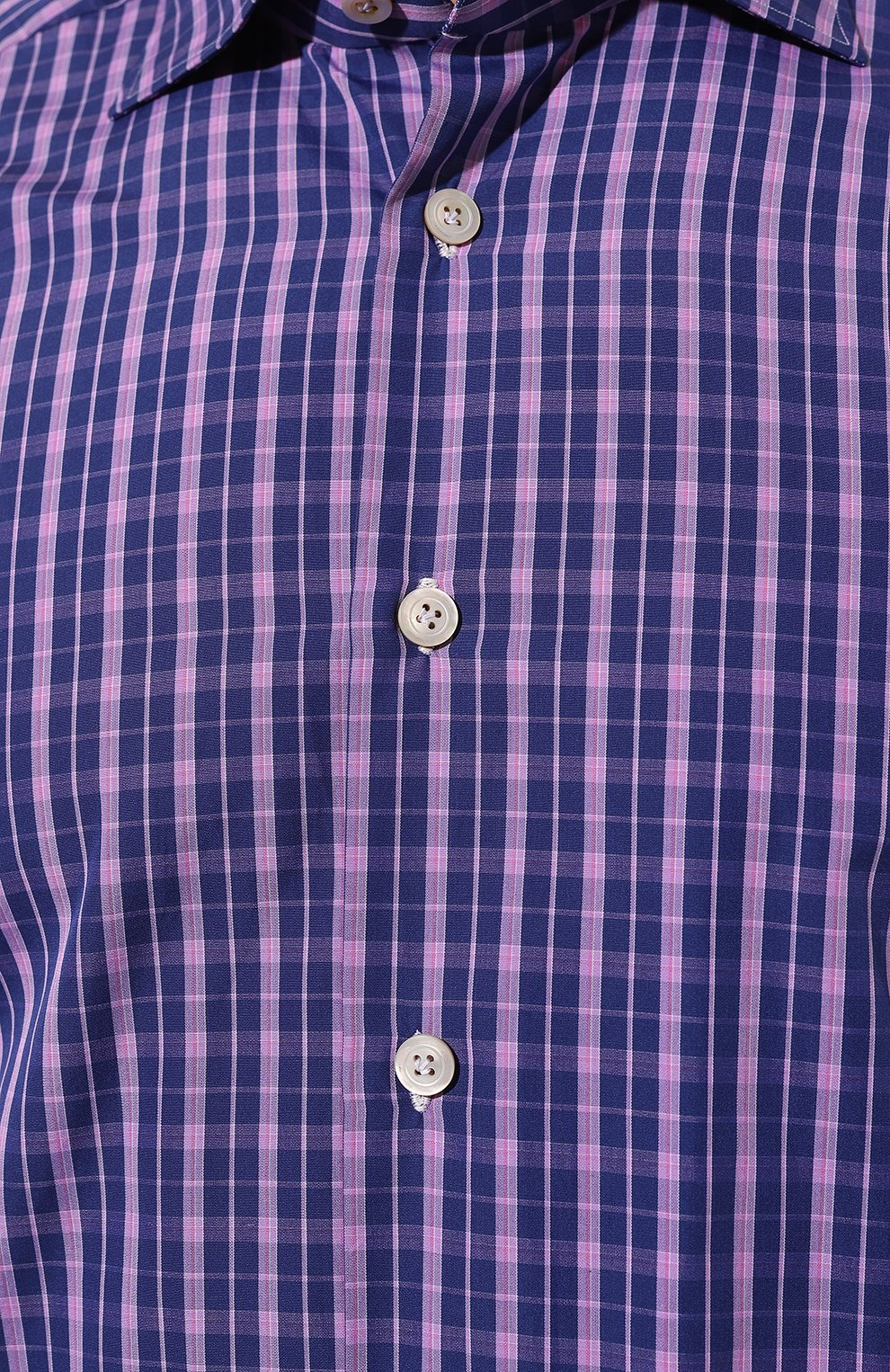 Хлопковая рубашка KITON, арт. UCIH0909720, фото 5