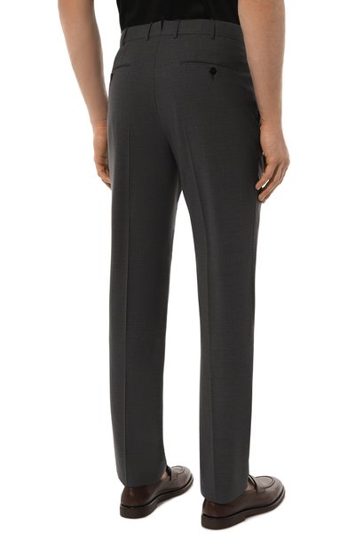 Шерстяные брюки ZEGNA, арт. C27F01/75TB12, фото 4