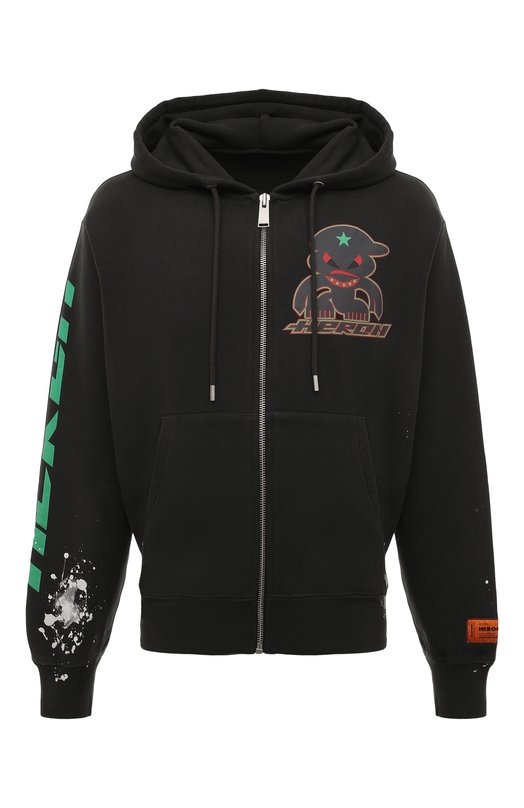 

Хлопковая толстовка Heron Preston, Чёрный