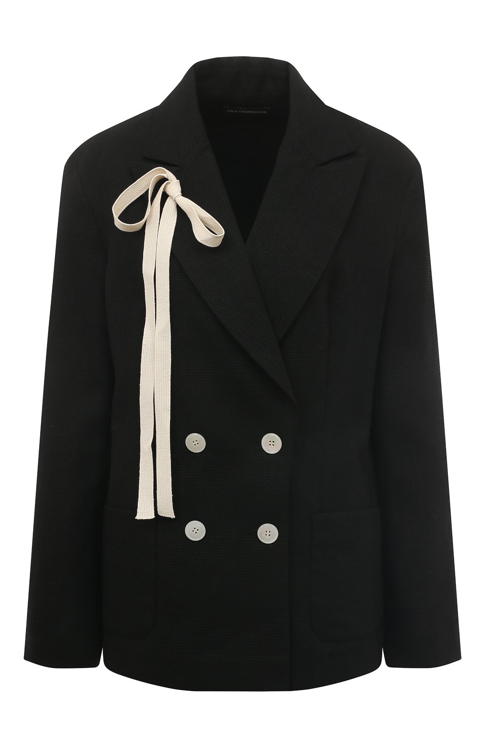 Жакет из шерсти и льна VIKA GAZINSKAYA, арт. S23-22201-900, фото 1