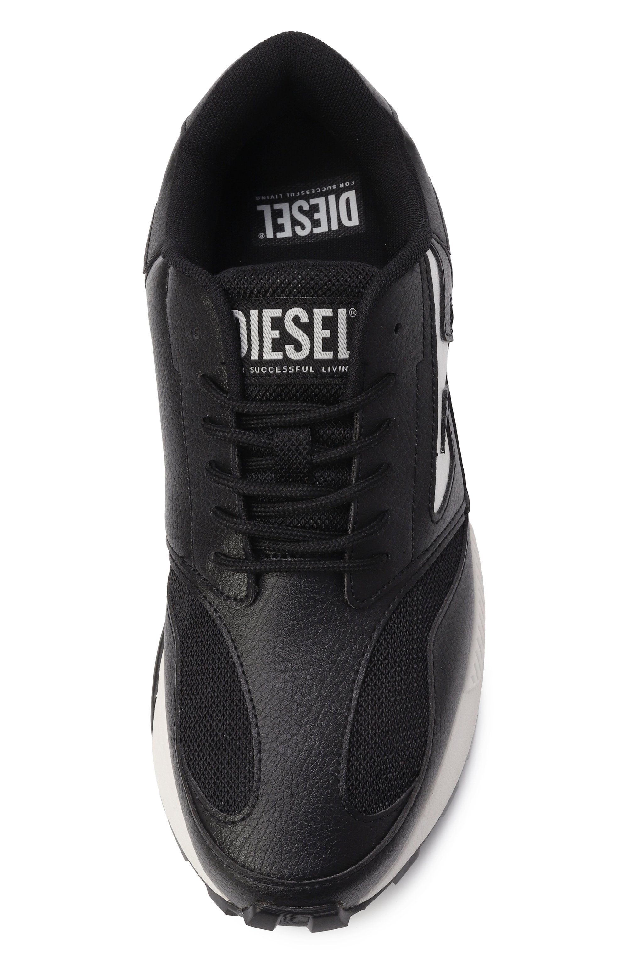 Комбинированные кроссовки s-tame-d DIESEL черного цвета по цене 22350 руб., арт. Y03607/P8109, фото 6 Комбинированные кроссовки s-tame-d DIESEL, арт. Y03607/P8109, фото 6