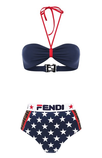 Женский раздельный купальник FENDI, арт. FXB930 A6JX