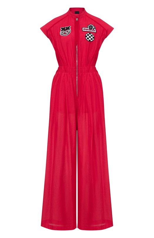 Комбинезон из хлопка и шелка Pinko 105239/A2M7 Красный 105239/A2M7