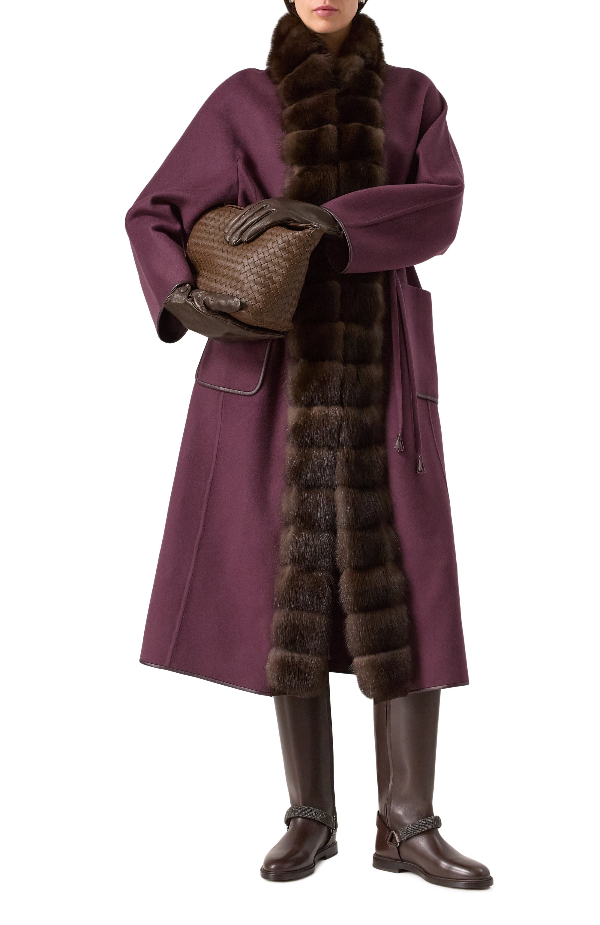 Кожаные сапоги BRUNELLO CUCINELLI, арт. MZ0LC2847, фото 2