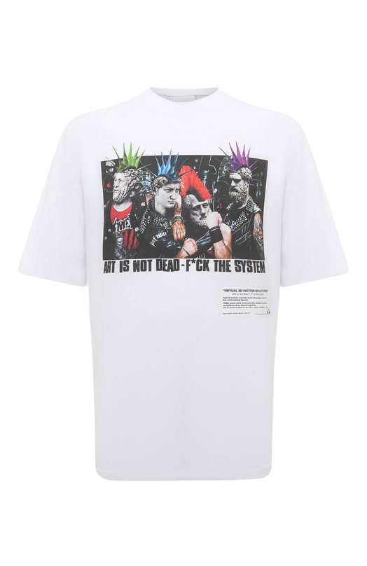 

Хлопковая футболка Diego Venturino, Белый