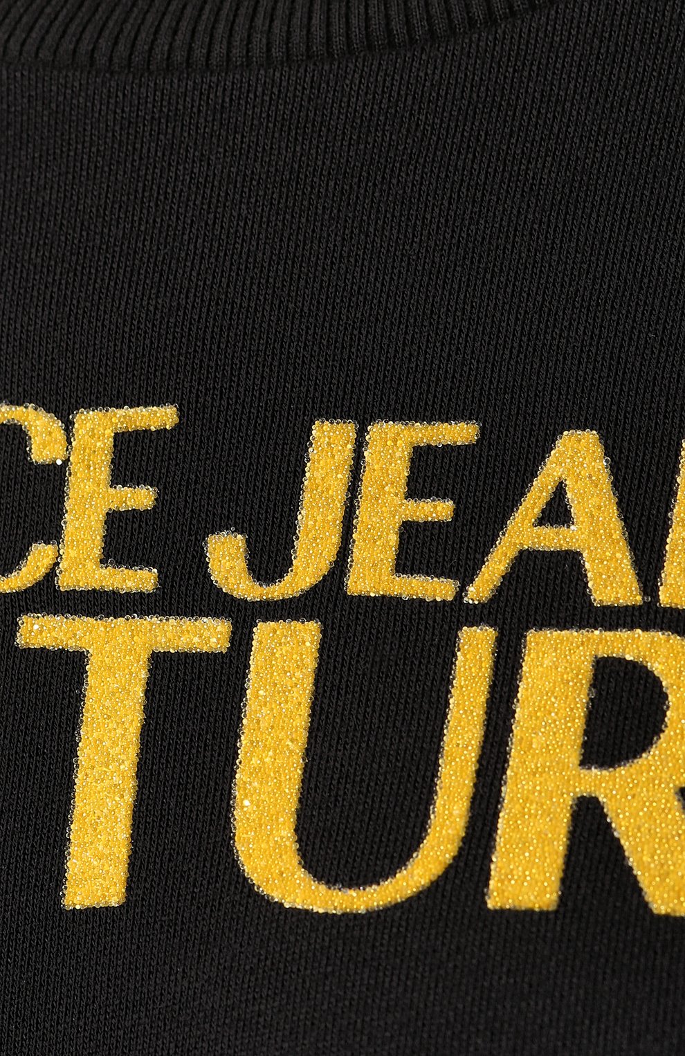 Хлопковый свитшот VERSACE JEANS COUTURE, арт. B6HUA798-UDP309 L0G0 CAVIAR/30211, фото 5