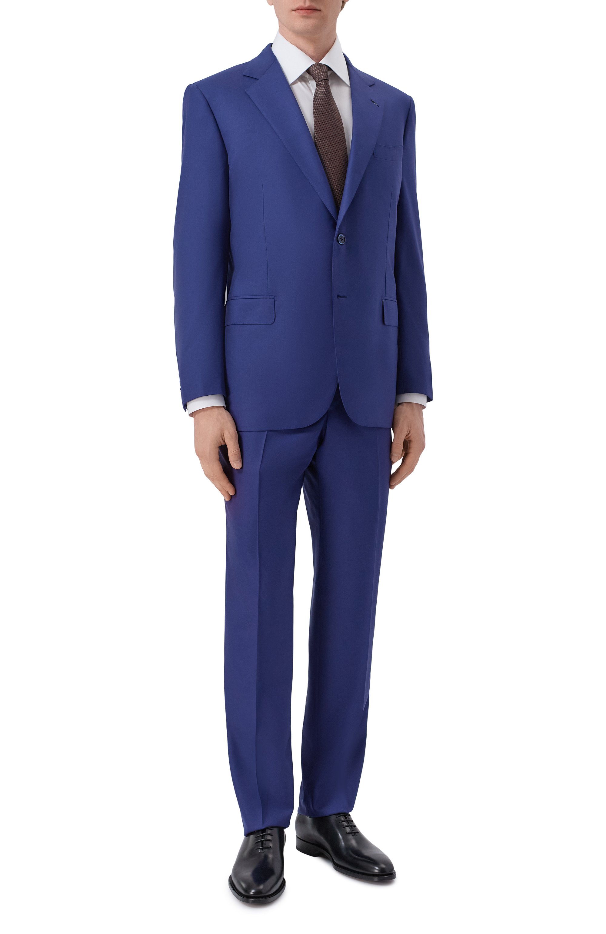 Кожаные оксфорды KITON, арт. USSA097N00101, фото 2