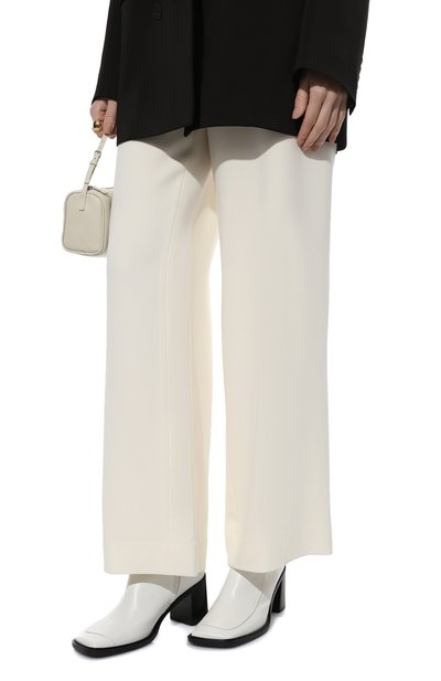 Кожаные ботильоны patch THE ROW, арт. F1199-L52, фото 3