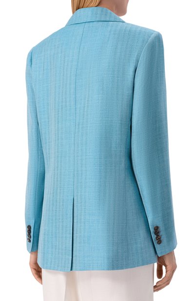 Жакет из шерсти и шелка KITON, арт. D61528K0941E, фото 4