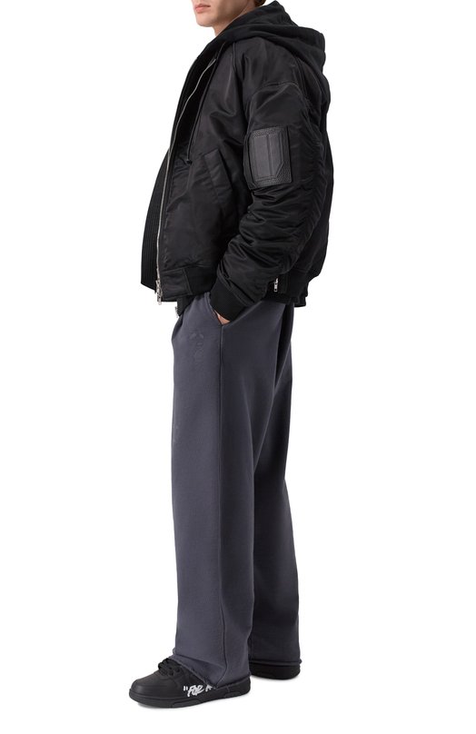 Комбинированные кеды Out of Office Off-White 0MIA189C99LEA01A Чёрный  0MIA189C99LEA01A Фото 2