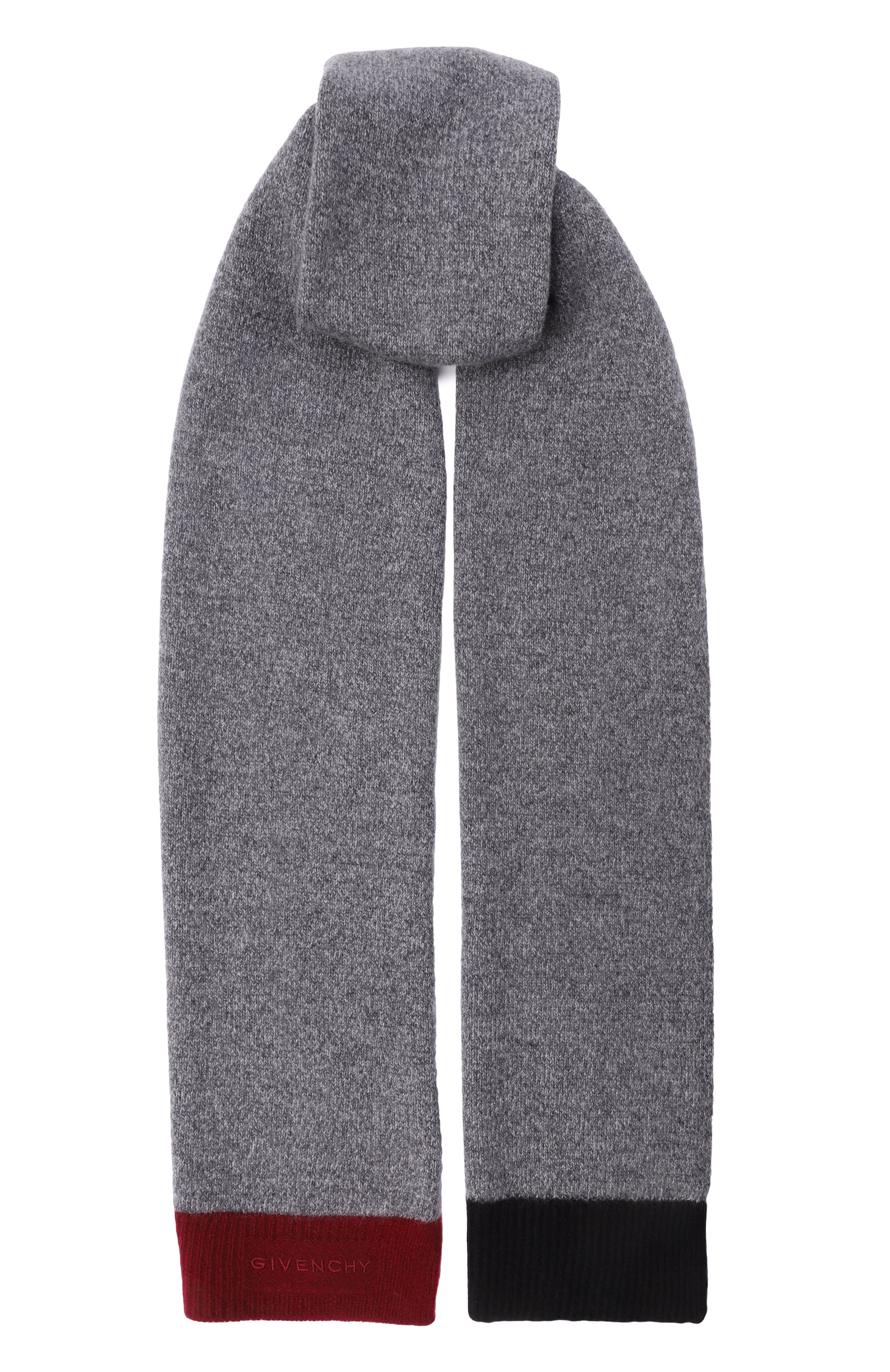 Кашемировый шарф GIVENCHY серого цвета по цене 113000 руб., арт. 710009333, фото 1 Кашемировый шарф GIVENCHY, арт. 710009333, фото 1