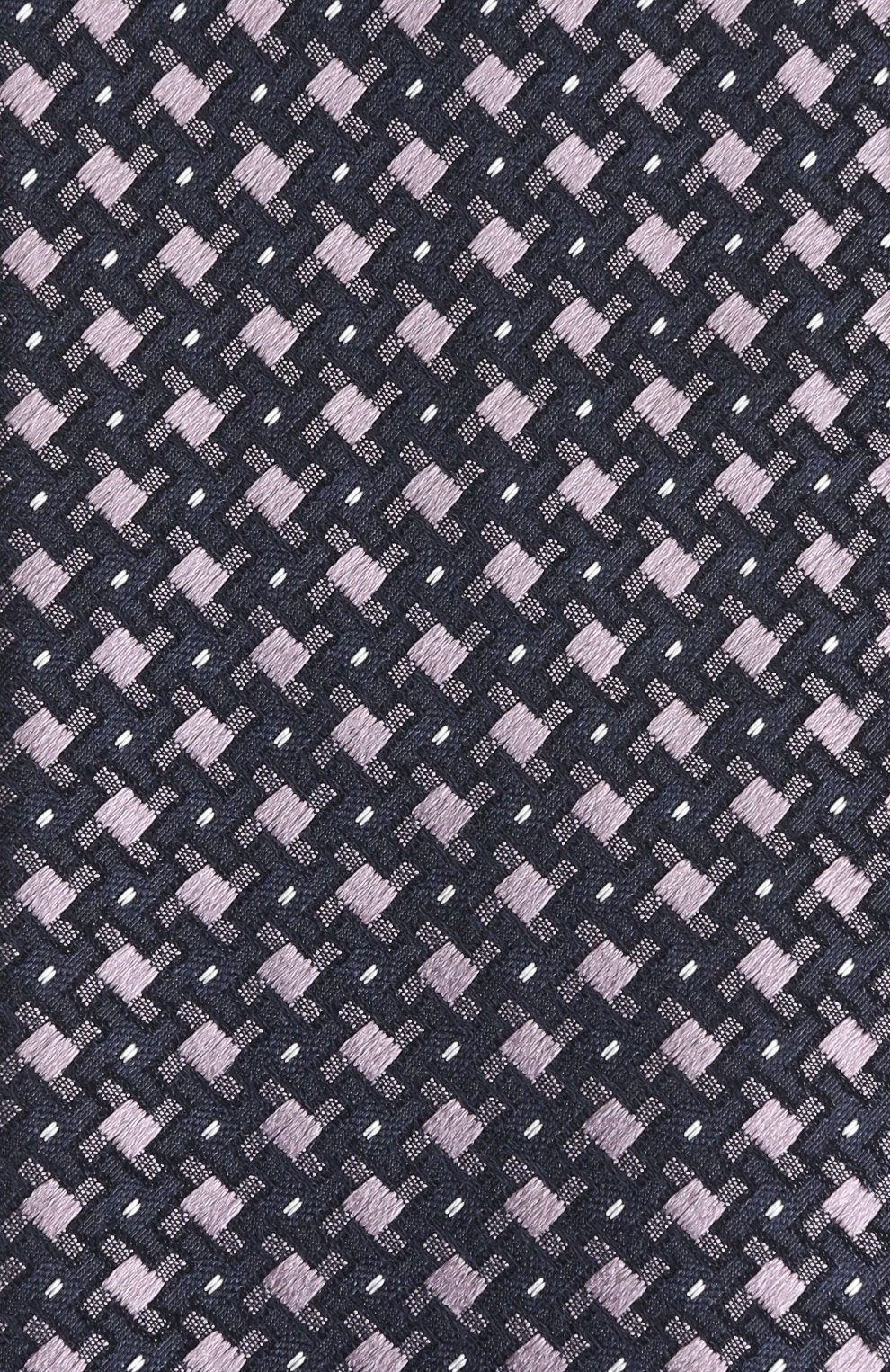 Шелковый галстук с узором ZEGNA сиреневого цвета по цене 23650 руб., арт. Z9F011PC, фото 3 Шелковый галстук с узором ZEGNA, арт. Z9F011PC, фото 3