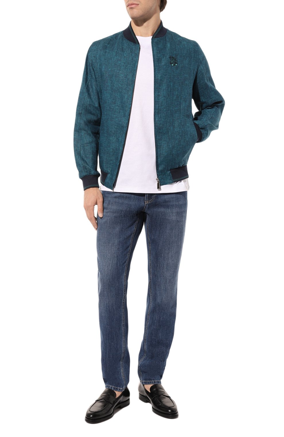 Льняной бомбер ZILLI, арт. MF0-84060-G13711/0001, фото 2