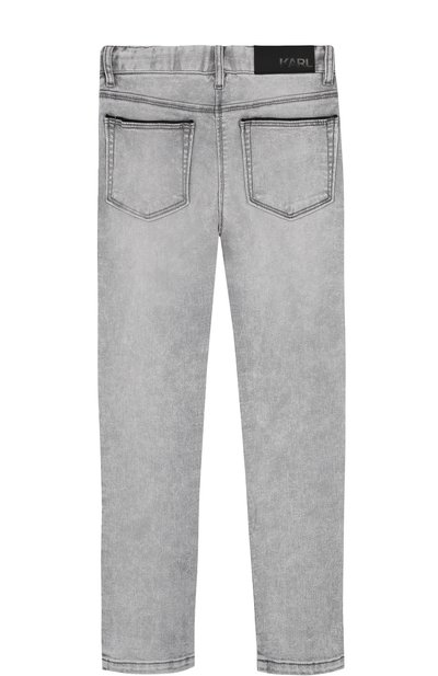 Джинсы с декоративными потертостями KARL LAGERFELD KIDS, арт. Z14067/6A-12A, фото 2