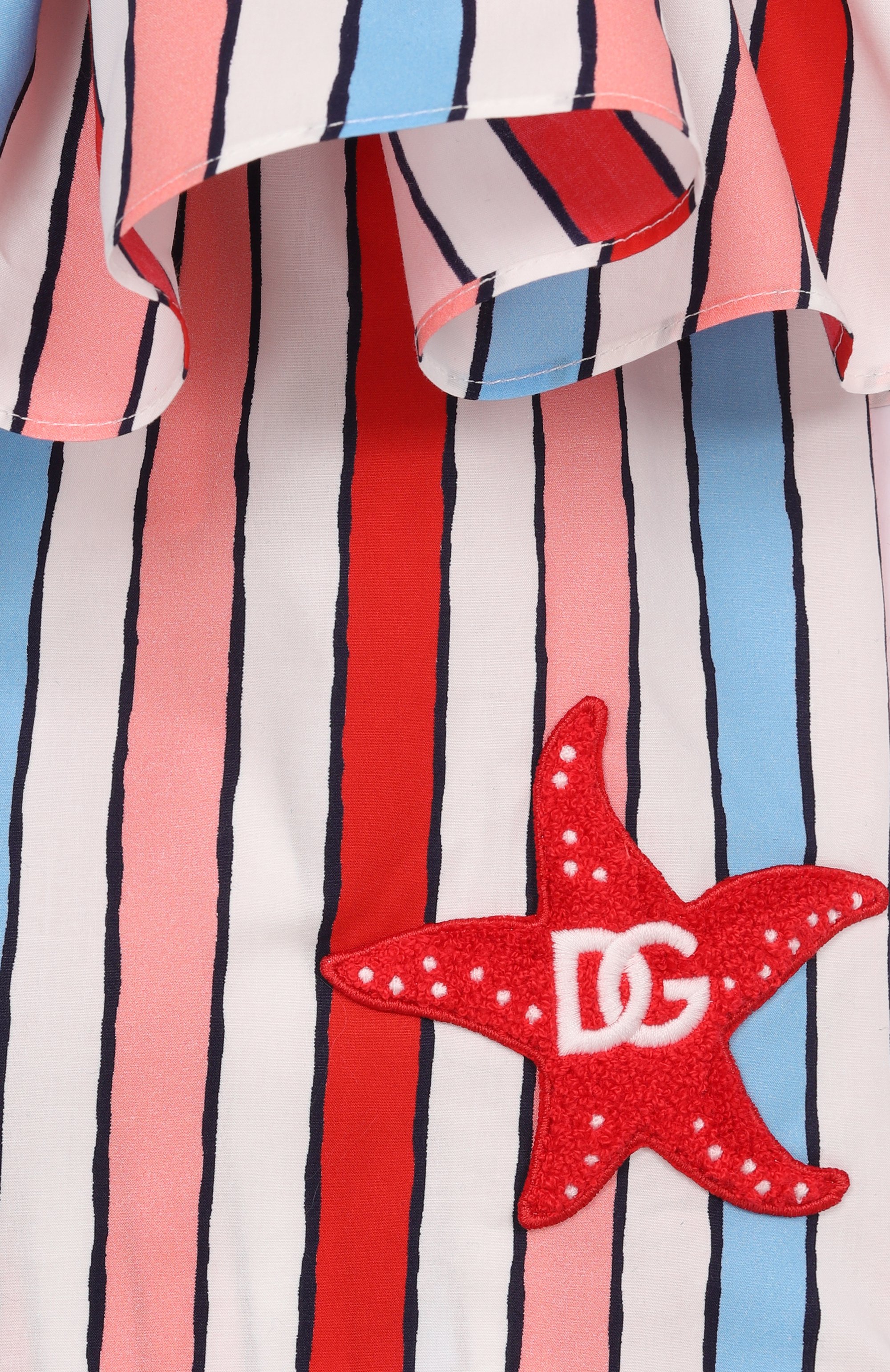 Хлопковый топ DOLCE & GABBANA, арт. L51N77/HS5UN_001, фото 3