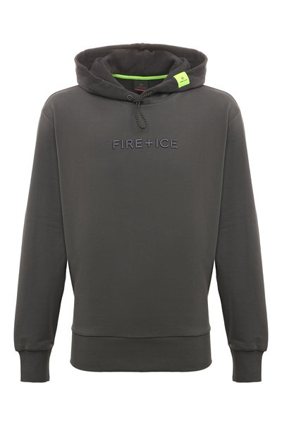 Хлопковое худи BOGNER FIRE+ICE темно-серого цвета по цене 22600 руб., арт. 84498517, фото 1 Хлопковое худи BOGNER FIRE+ICE, арт. 84498517, фото 1