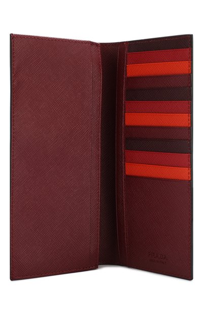Кожаное портмоне PRADA, арт. 2MV836-ZLP-F0ME5, фото 3