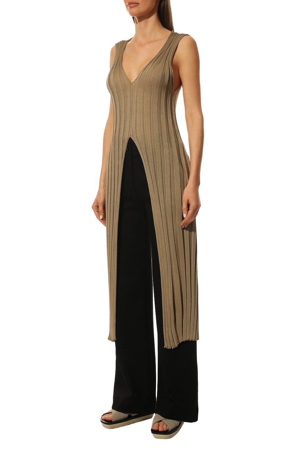 Жилет из вискозы ISABEL BENENATO, арт. DK21S22, фото 3