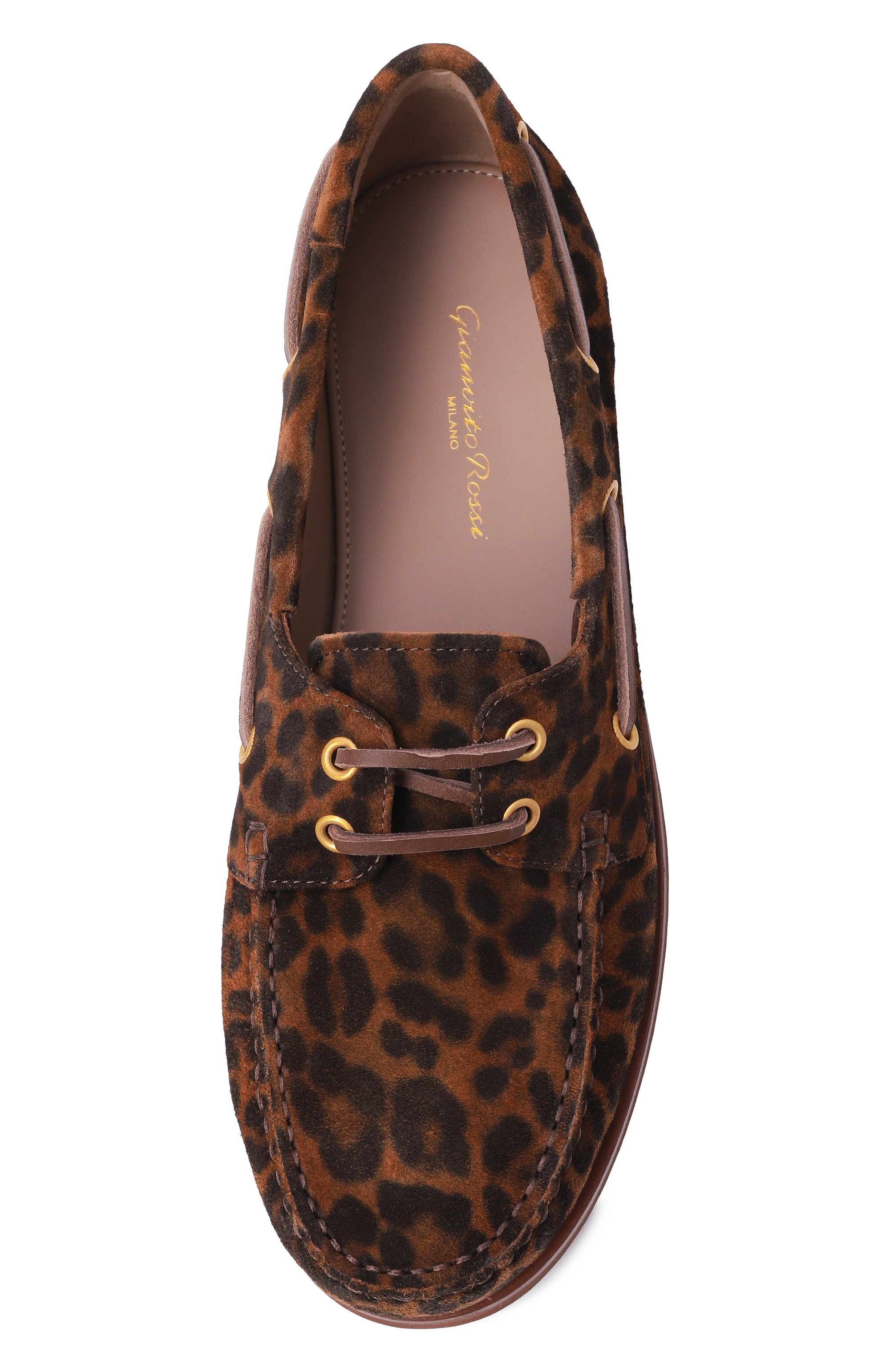 Замшевые топсайдеры vandé GIANVITO ROSSI, арт. G25367.10G0M.SUELEPA, фото 6