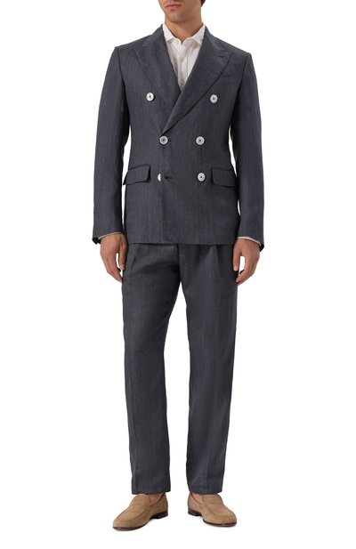 Замшевые лоферы dg classic DOLCE & GABBANA бежевого цвета по цене 89950 руб., арт. A50716/AT441, фото 2 Замшевые лоферы dg classic DOLCE & GABBANA, арт. A50716/AT441, фото 2