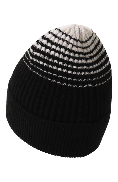 Кашемировая шапка STEFANO RICCI черно-белого цвета по цене 62800 руб., арт. K606246CUF/F22452, фото 2 Кашемировая шапка STEFANO RICCI, арт. K606246CUF/F22452, фото 2