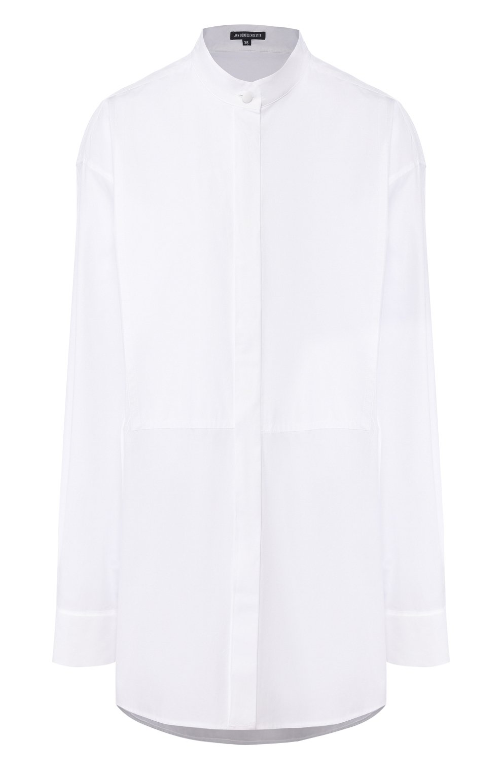 Хлопковая рубашка ANN DEMEULEMEESTER, арт. 2001-2010-125-001, фото 1