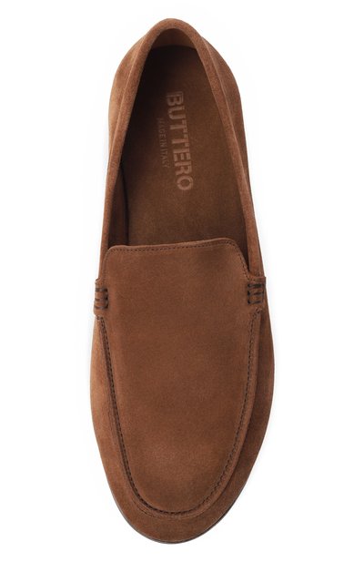 Замшевые лоферы BUTTERO, арт. B11900G0RH-UG, фото 5