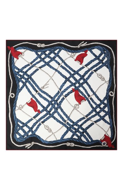 Шелковый платок BURBERRY, арт. 8107863, фото 4