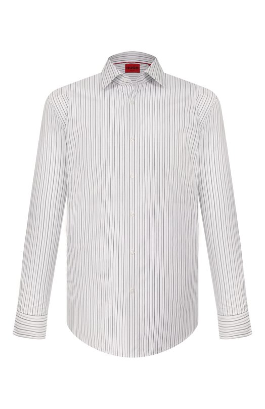 Хлопковая сорочка HUGO 50555319 Белый 50555319