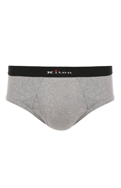 Мужские хлопковые брифы KITON, арт. UNWBX16K0747D04