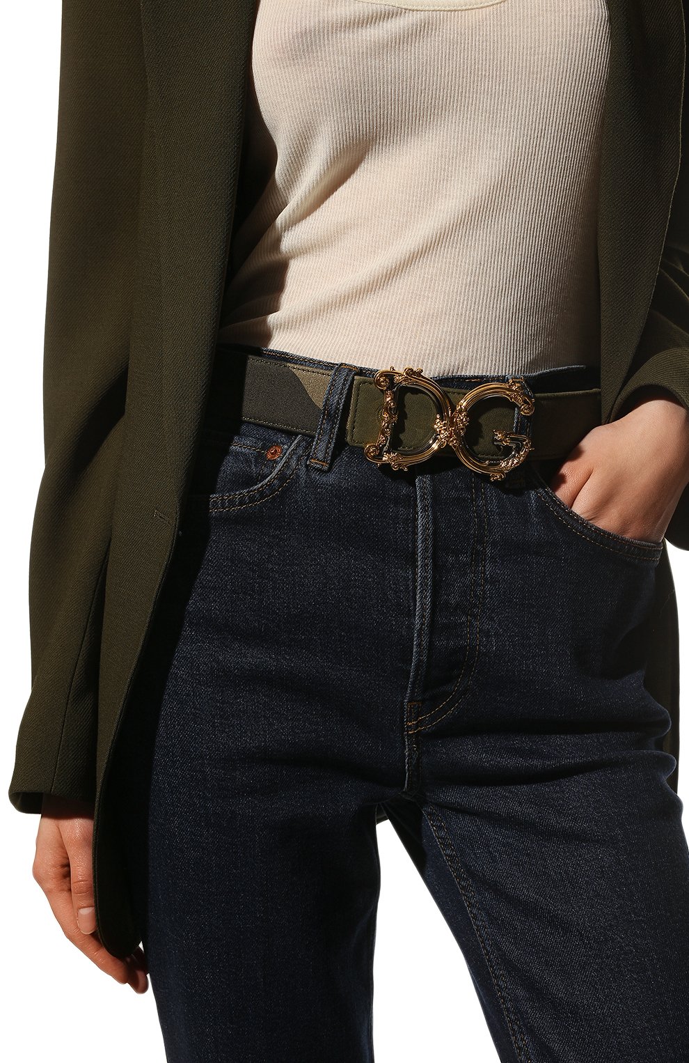 Текстильный ремень DOLCE & GABBANA, арт. BE1517/AY682, фото 2