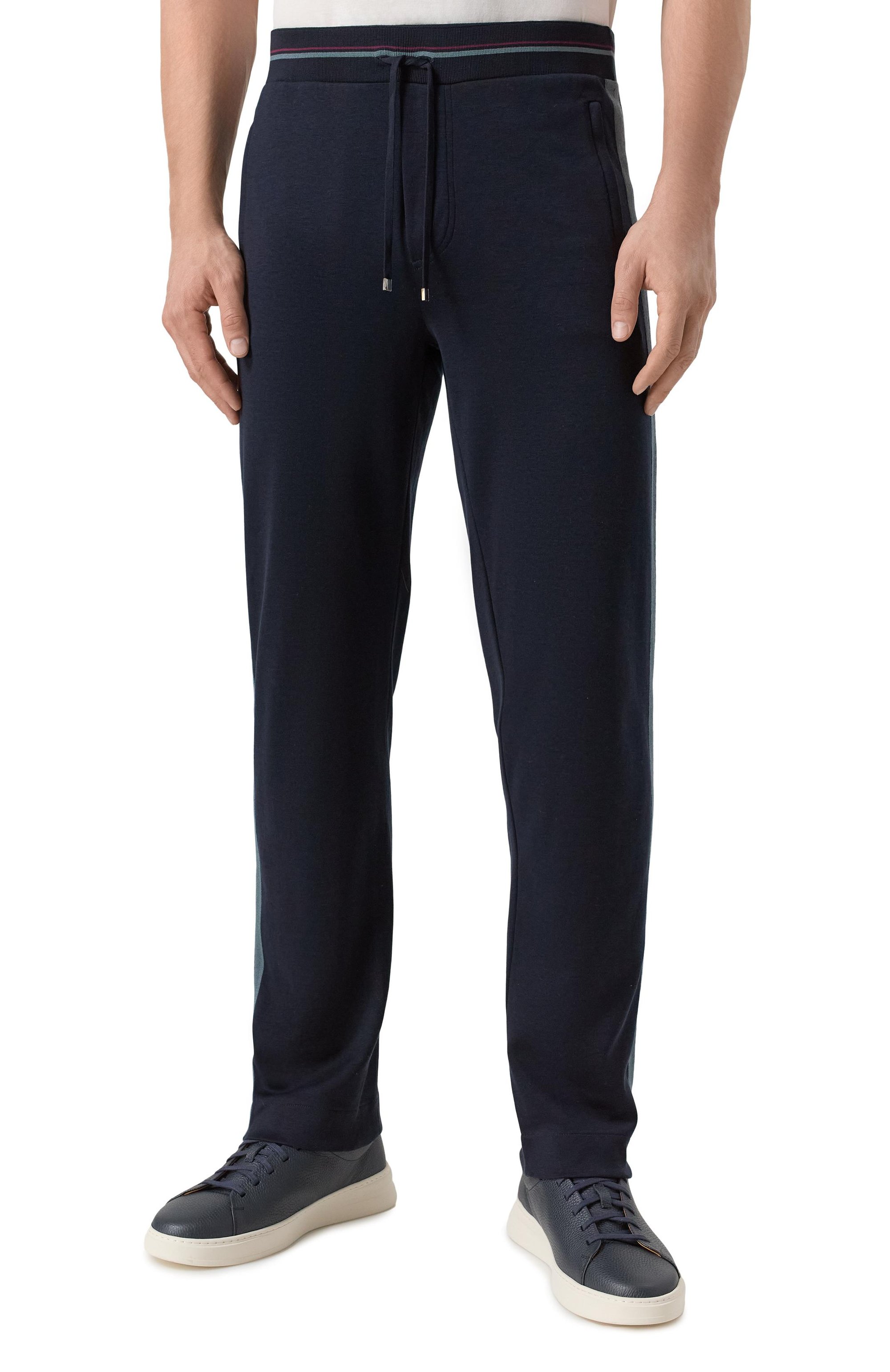 Брюки из шелка и хлопка ZILLI, арт. JSP011M0142VRIS00/68, фото 3