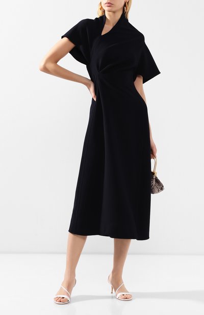 Платье VICTORIA BECKHAM темно-синего цвета по цене 140500 руб., арт. 1120WDR000691A, фото 2 Платье VICTORIA BECKHAM, арт. 1120WDR000691A, фото 2