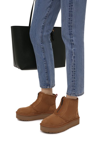 Замшевые ботинки neumel UGG, арт. 1122677_CHE, фото 3