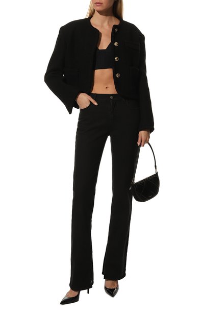 Шерстяной бра-топ CHAPURIN черного цвета по цене 37500 руб., арт. T1/18881/6441-м/FW22-23, фото 2 Шерстяной бра-топ CHAPURIN, арт. T1/18881/6441-м/FW22-23, фото 2